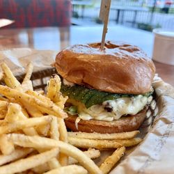 Jaggers - Green Chile Cheeseburger - Definitely one of my go to burgers. Love the Shoestring Fries and get the cheese sauce!