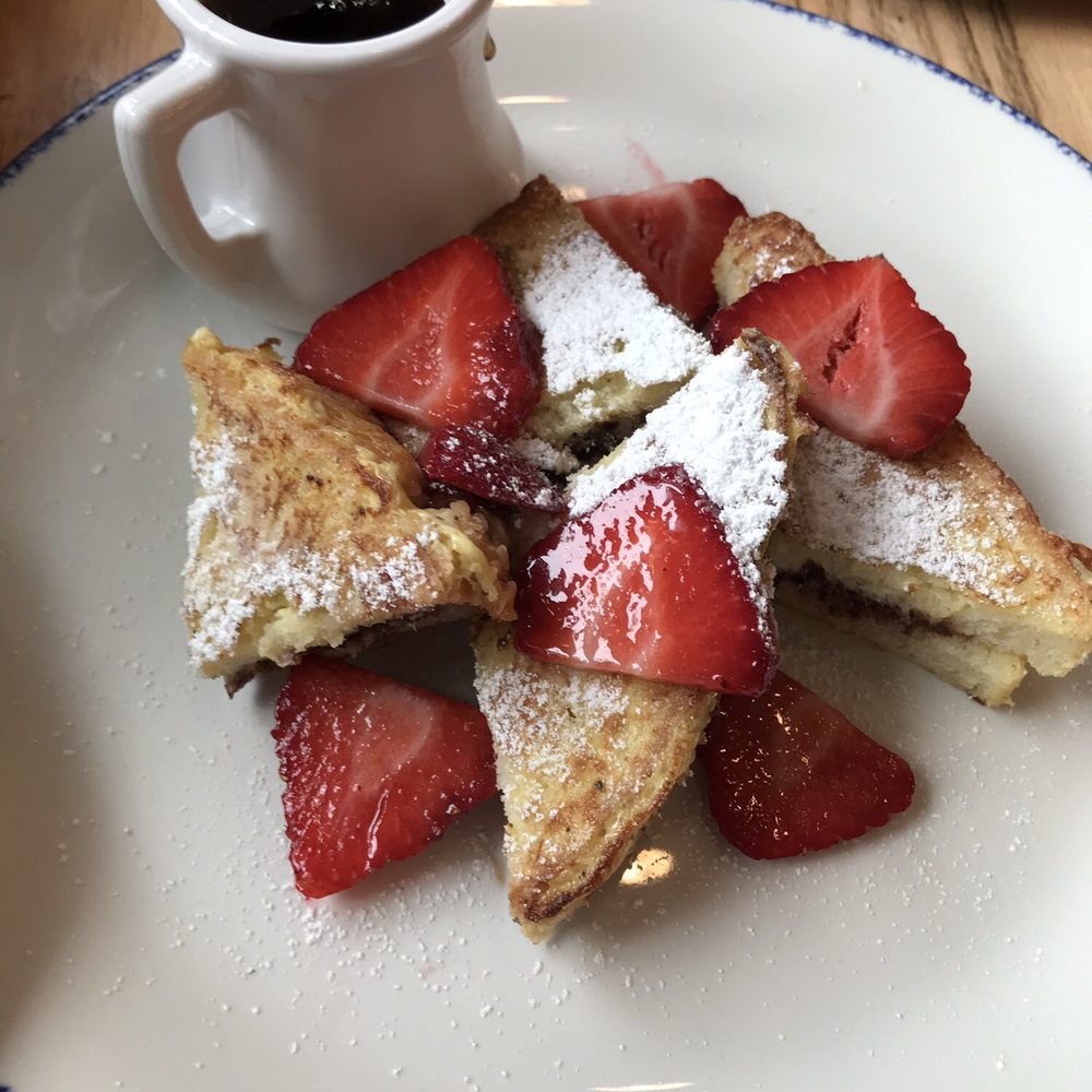 22 Square Restaurant - GF Nutella strawberry French toast - American Near Me - Savannah, Georgia