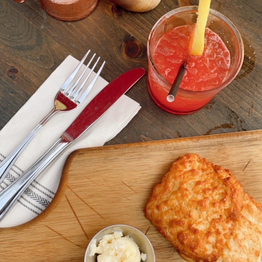 The Narrows - Buttermilk biscuits and strawberry bourbon drink - Desserts Near Me - Upper Black Eddy, Pennsylvania The Narrows - Buttermilk biscuits and strawberry bourbon drink - Desserts Near Me - Upper Black Eddy, Pennsylvania