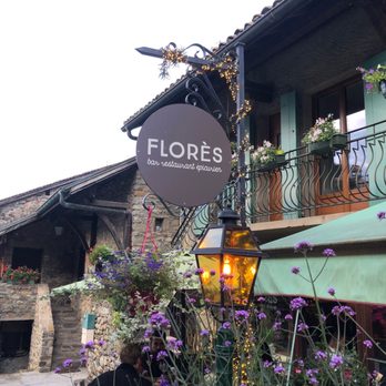 Flores - Sign - Restaurants Near Me - Yvoire, 74