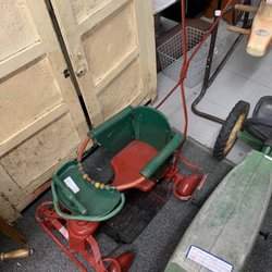 Dodge City Antique Mall - Antique stroller