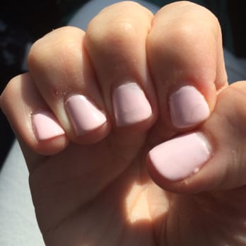 Colorfull Nails - Bad experience this time. Bubbles, grey lines and this is after 6 days of taking care of them - Nail Salons Near Me - Ypsilanti, Michigan