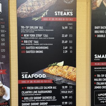 Sizzler - a menu for steaks and seafood - Seafood Near Me - Blythe, California Sizzler - a menu for steaks and seafood - Seafood Near Me - Blythe, California