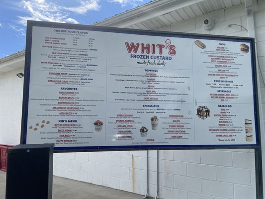 Menu photo 1 Whits Frozen Custard Waverly, OH Menu photo 1 Whits Frozen Custard Waverly, OH