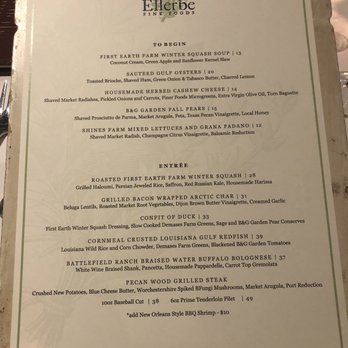 Ellerbe Fine Foods - Menu 12/3/22 - Southern Near Me - Fort Worth, Texas Ellerbe Fine Foods - Menu 12/3/22 - Southern Near Me - Fort Worth, Texas