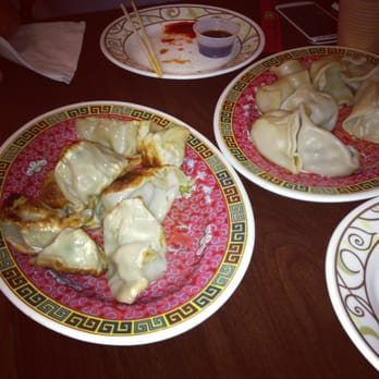 Dumpling House - Pan fried pork and chive - Chinese Near Me - Davis, California