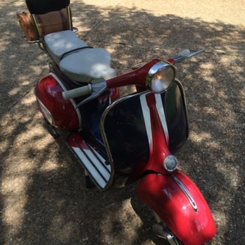Kyle's Scooter Shop - One of the scooters Kyle has worked on! - Motorcycle Repair Near Me - Dallas, Texas