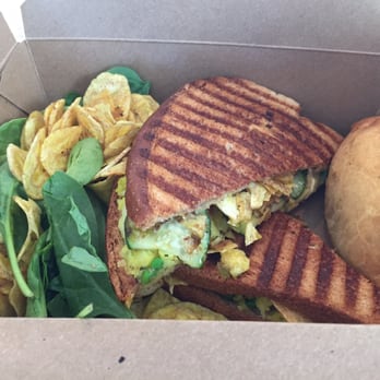 Doshi House - Mumbai panini with Vegan Empenada - Coffee & Tea Near Me - Houston, Texas