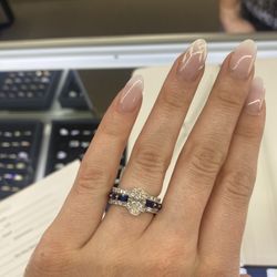 Trinity Diamonds - Wedding band