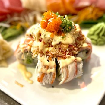 Ahi Asian Bistro - Volcano Roll - Sushi Bars Near Me - Tampa, Florida