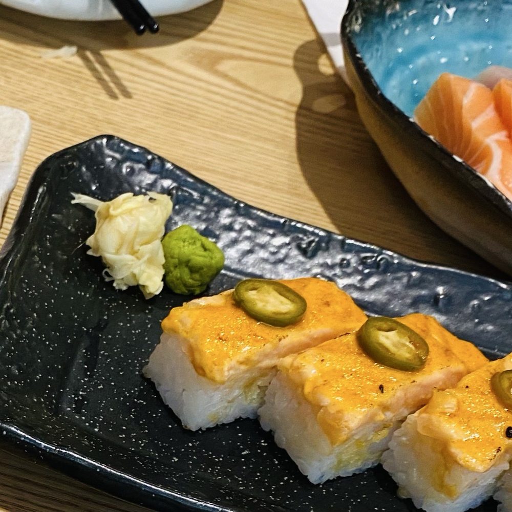 Tom Sushi - Salmon aburi - Sushi Bars Near Me - Vancouver, British Columbia Tom Sushi - Salmon aburi - Sushi Bars Near Me - Vancouver, British Columbia