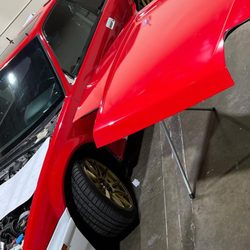 Honda red wrap