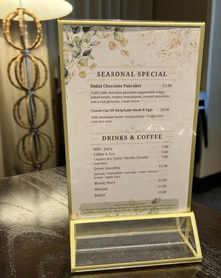 Menu photo 2 Eques Bellevue, WA