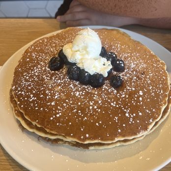 Broken Yolk Cafe - Full stack of blueberry pancakes - Breakfast & Brunch Near Me - Santee, California