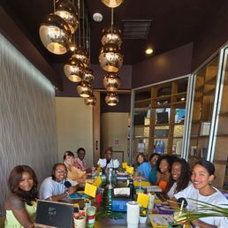 The ladies in this picture, are beautiful women of God. We had such a powerful meeting. Thank you Teahouse/amazing space