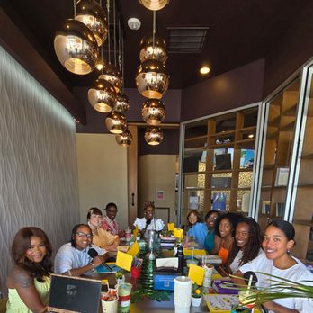 The Teahouse Tapioca & Tea - The ladies in this picture, are beautiful women of God. We had such a powerful meeting. Thank you Teahouse/amazing space - Coffee & Tea Near Me - Cypress, Texas