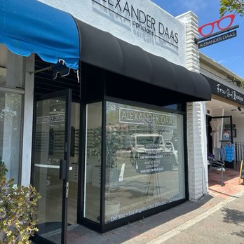 Gamino Painting - Repainted store front metal framing for Alexander Daas Opticians in San Clemente. - Painters Near Me Gamino Painting - Repainted store front metal framing for Alexander Daas Opticians in San Clemente. - Painters Near Me