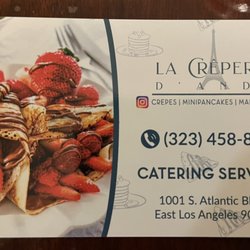 La Creperie D Andy - Business card