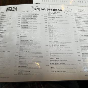 Schlabbergass - Food Menu - International Near Me - Trier, RP Schlabbergass - Food Menu - International Near Me - Trier, RP