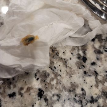 JJ Fish & Chicken - What looks to be a rat poison pellet. - Desserts Near Me - Marietta, Georgia JJ Fish & Chicken - What looks to be a rat poison pellet. - Desserts Near Me - Marietta, Georgia