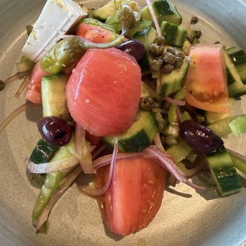 Joia Beach - Greek salad - Modern European Near Me - Miami, Florida Joia Beach - Greek salad - Modern European Near Me - Miami, Florida