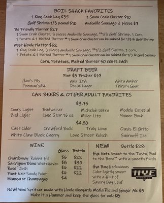 Menu photo 6 West Henly Boil Shack Johnson City, TX Menu photo 6 West Henly Boil Shack Johnson City, TX