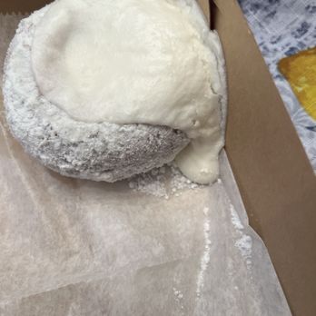 Fractured Prune Donuts - Supposedly a cream donut. - Donuts Near Me - Ocean City, New Jersey Fractured Prune Donuts - Supposedly a cream donut. - Donuts Near Me - Ocean City, New Jersey