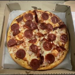 Personal pepperoni pizza Personal pepperoni pizza