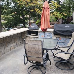 Absolute Masonry & Foundation - Repaired and completed beautiful outdoor kitchen area.