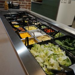 Chicago Pizza - Our salad bar is included in the lunch buffet M-F & available from when we open until 30 minutes prior to closing daily.