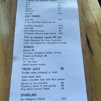 Darling Street Espresso - Drinks menu as at 15 May 2016 - Coffee & Tea Near Me - Moonee Ponds, VIC