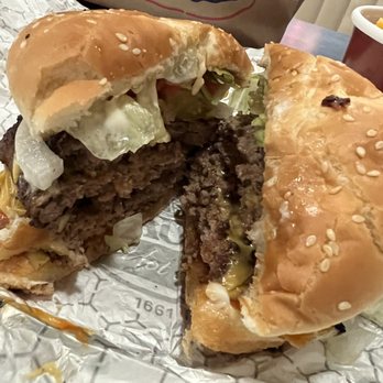 Braum's Ice Cream and Dairy Store - a hamburger cut in half - Ice Cream & Frozen Yogurt Near Me - Purcell, Oklahoma