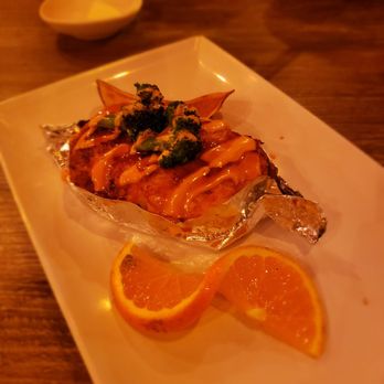 Nozomi - Baked Salmon specialty roll - Sushi Bars Near Me - La Jolla, California Nozomi - Baked Salmon specialty roll - Sushi Bars Near Me - La Jolla, California
