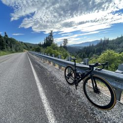 HANGAR 15 Bicycles - Millcreek - My "Weapon X" SL7 atop Big Mtn Pass