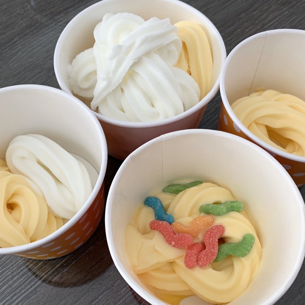 In The Mix Yogurt - Can you tell we like the Dole pineapple flavor?! - Ice Cream & Frozen Yogurt Near Me - Poway, California In The Mix Yogurt - Can you tell we like the Dole pineapple flavor?! - Ice Cream & Frozen Yogurt Near Me - Poway, California