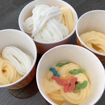 In The Mix Yogurt - Can you tell we like the Dole pineapple flavor?! - Ice Cream & Frozen Yogurt Near Me - Poway, California In The Mix Yogurt - Can you tell we like the Dole pineapple flavor?! - Ice Cream & Frozen Yogurt Near Me - Poway, California