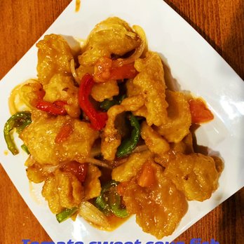 Thai House Restaurant - Tomato sweet sour fish (糖醋鱼片） - Thai Near Me - Redding, California