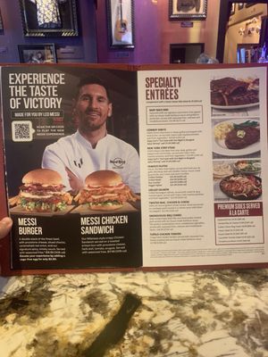 Menu photo 6 Hard Rock Cafe Pigeon Forge, TN