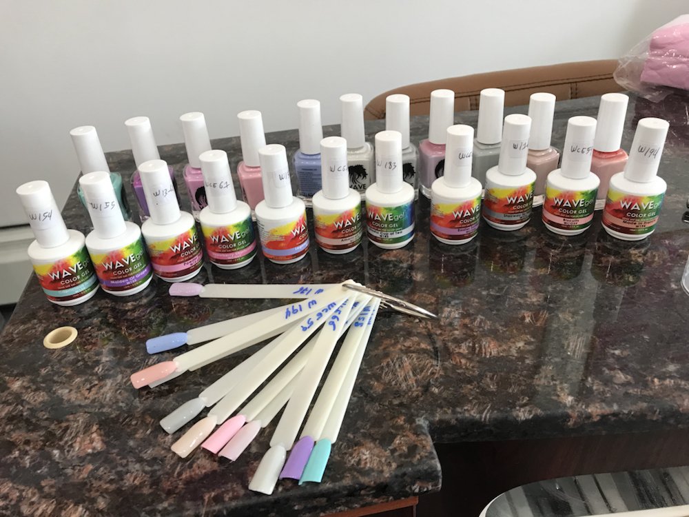 BG Nail Spa Salon Logo