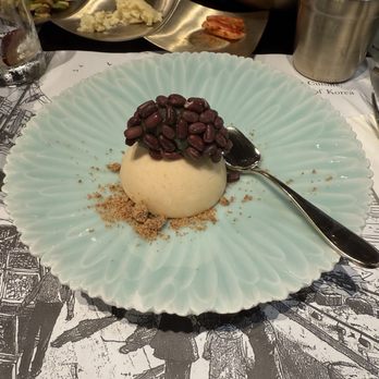 POGU - Dessert with red bean mochi over ice cream - Korean Near Me - Daly City, California