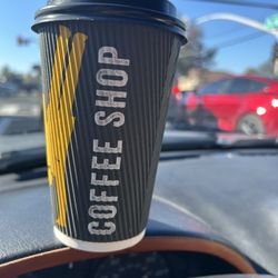 Coffee Shop - Orange Mocha with Coconut toasted garnish