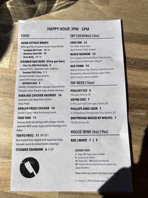 Menu photo 3 Block Kitchen + Bar Victoria, BC