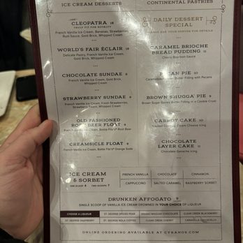 Cyrano's - Desserts Near Me - Saint Louis, Missouri