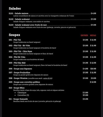 Menu photo 6 Chez Tomio Montreal, QC Menu photo 6 Chez Tomio Montreal, QC