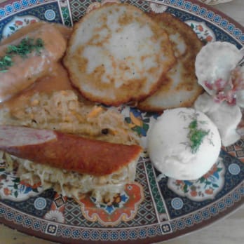 Bacowka - The sampler plate from the first time I was there. - Polish Near Me - Schaumburg, Illinois