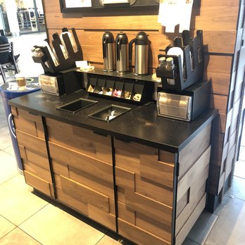 Starbucks - Condiment section~ - Coffee & Tea Near Me - Burnaby, British Columbia