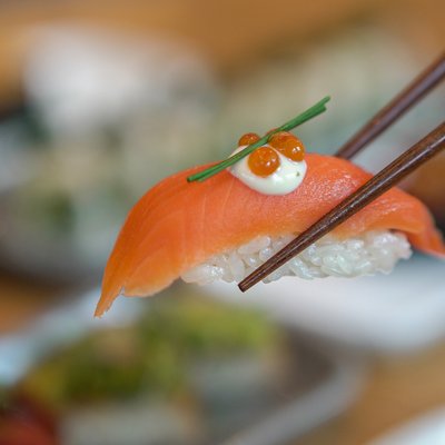 Bamboo Sushi by null