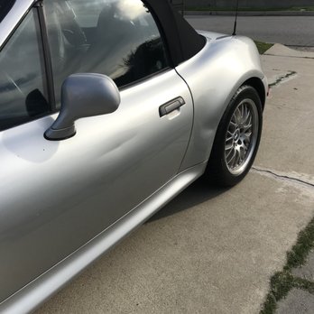Fix-A-Dent Now  - Before. - Mobile Dent Repair Near Me