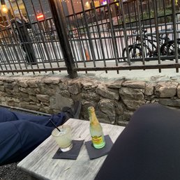 Nice spot to people watch withy $6 HH margarita and The Cutie