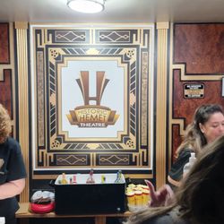 Historic Hemet Theater - Concessions section drinks and popcorn